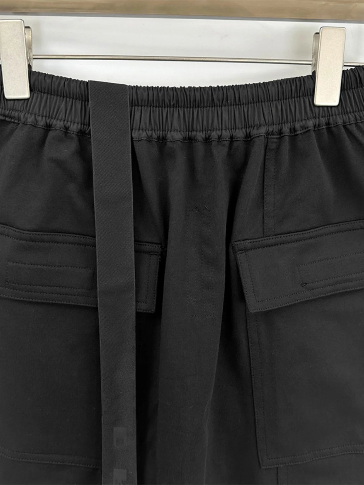 Rick Owens DRKSHDW Drawstring Shorts Black - 4