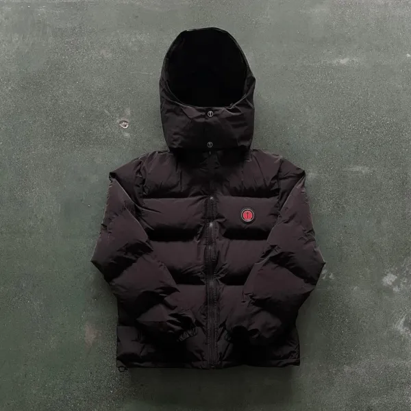 Trapstar Light Blue Puffer Hooded Jacket Down Jacket - 4