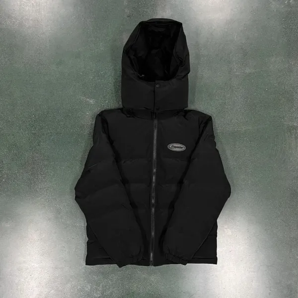 Trapstar Light Blue Puffer Hooded Jacket Down Jacket - 11