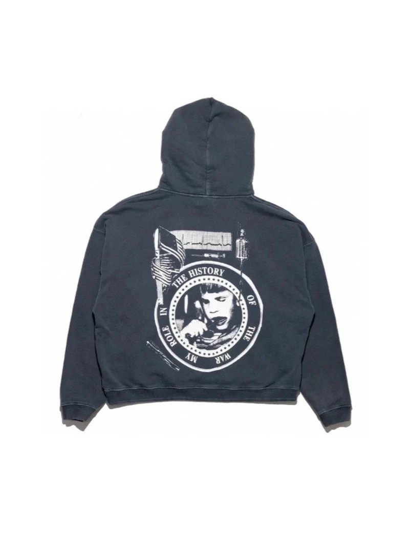 Design ERD Graphic Hoodie Dark Wash - 5