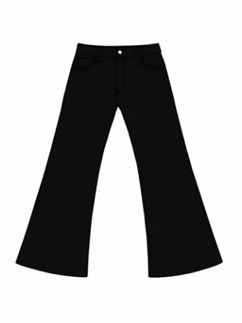 Balenciaga Jeans Wide Fit Jeans