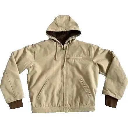 Thrasher x Supreme Hooded Work Jacket ( Black )