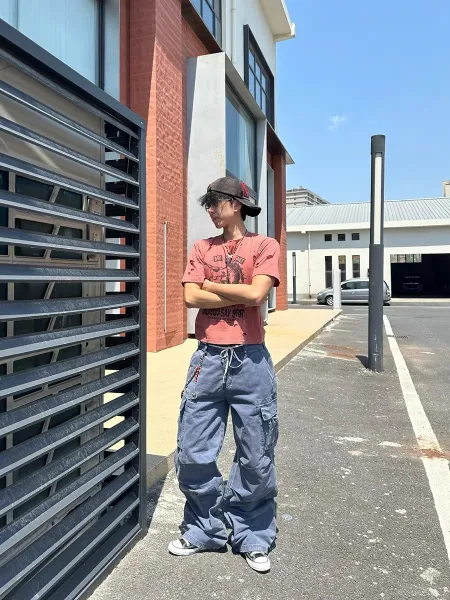 Carhartt Work In Progress Cargo Pants Indigo Wash - 4