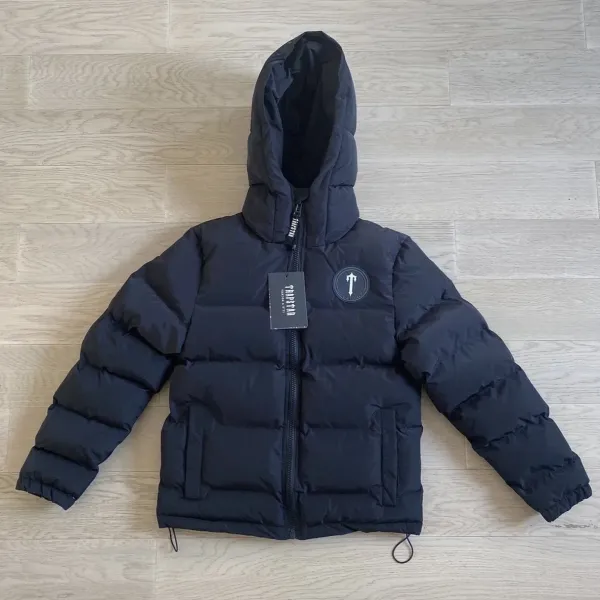 Trapstar Light Blue Puffer Hooded Jacket Down Jacket - 10