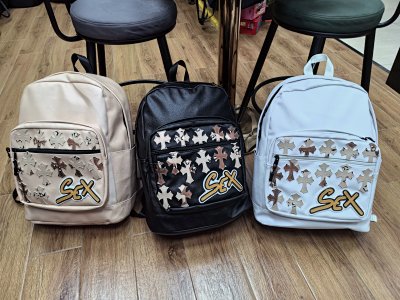 Chrome Hearts 7th Grade Sex Records Backpack