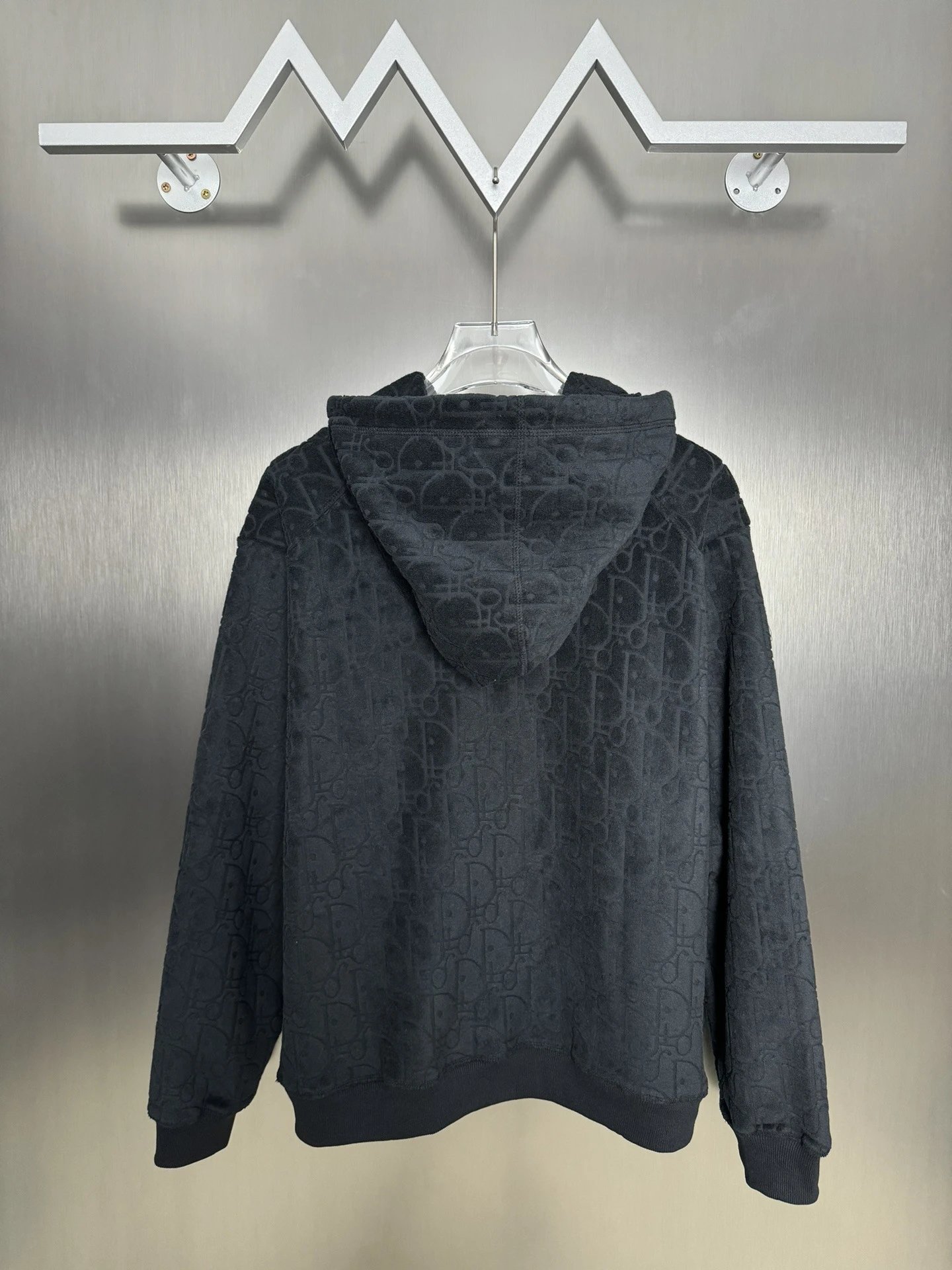 Dior Oblique Jacquard Hoodie White - 3