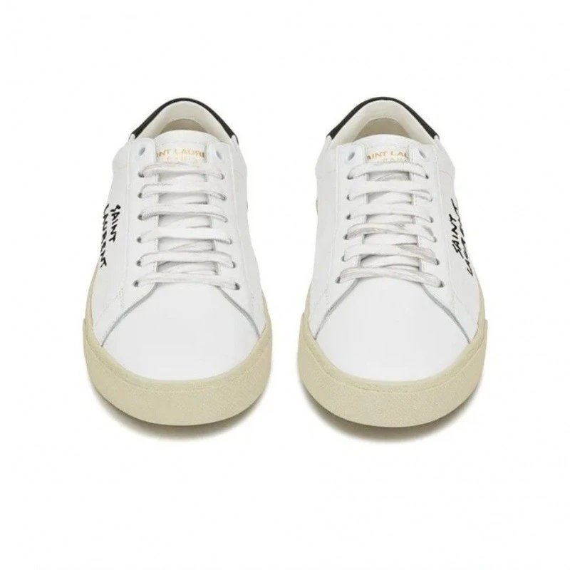 Original Tag & Box Court Classic Canvas Distressed Print Low-Top Casual Fashion Sneakers