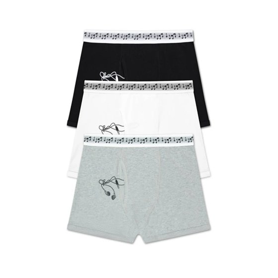 boxers “music to your balls”
