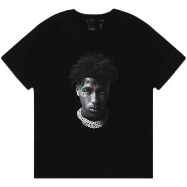 Off-White x XXXTentacion Portrait White T-Shirt - 5