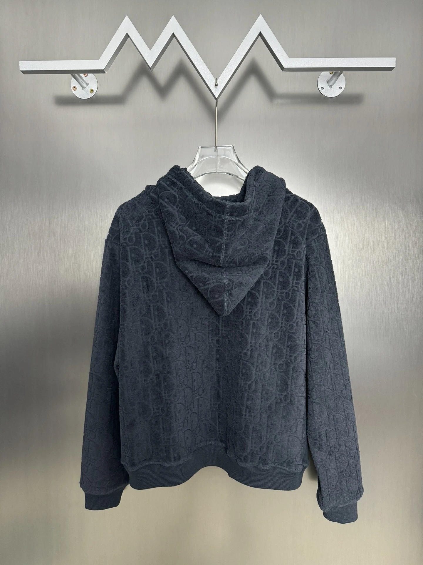 Dior Oblique Jacquard Hoodie White - 5