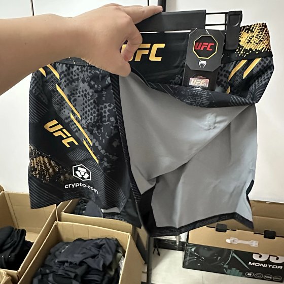 VENUM Venom UFC 3.0 Fighting Night New Men's Boxing Fighting MMA Sports Pants (High Open)