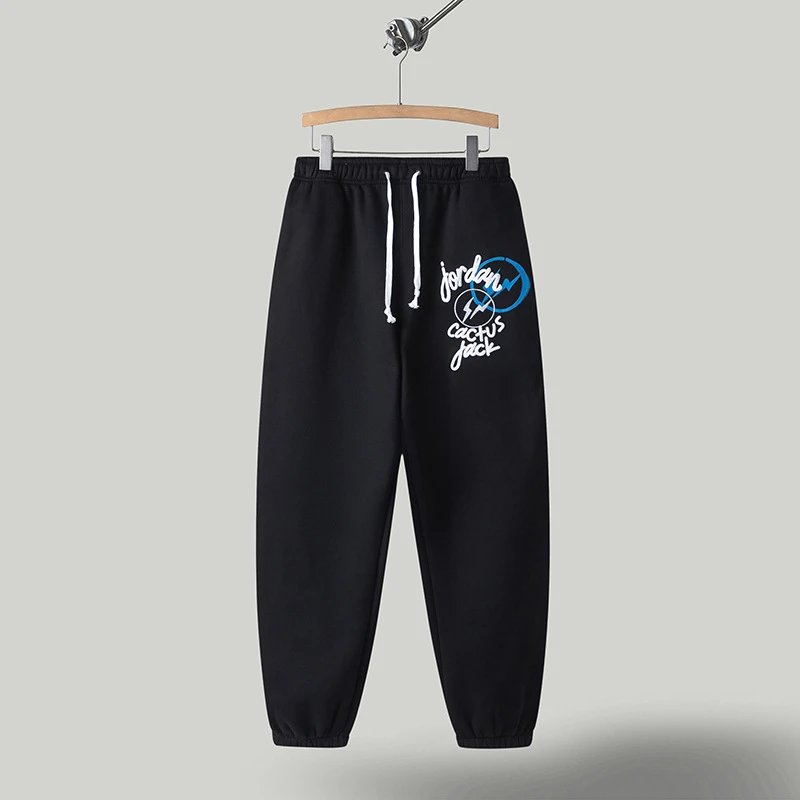 Cactus Jack Graphic Sweatpants Black