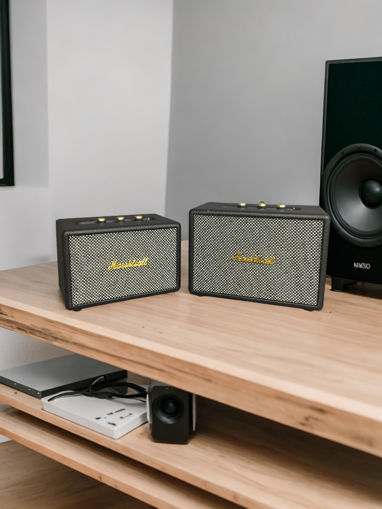 Design Marshall Stanmore II Bluetooth Speaker Brown Speakers - 3