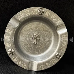 thumbnail for Ashtray, cigar, stainless steel cross, creative personality café, tavern, decoration, props, ornaments, living room gift piece