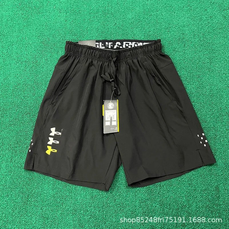 Under Armour Running Shorts Multi Logo Black