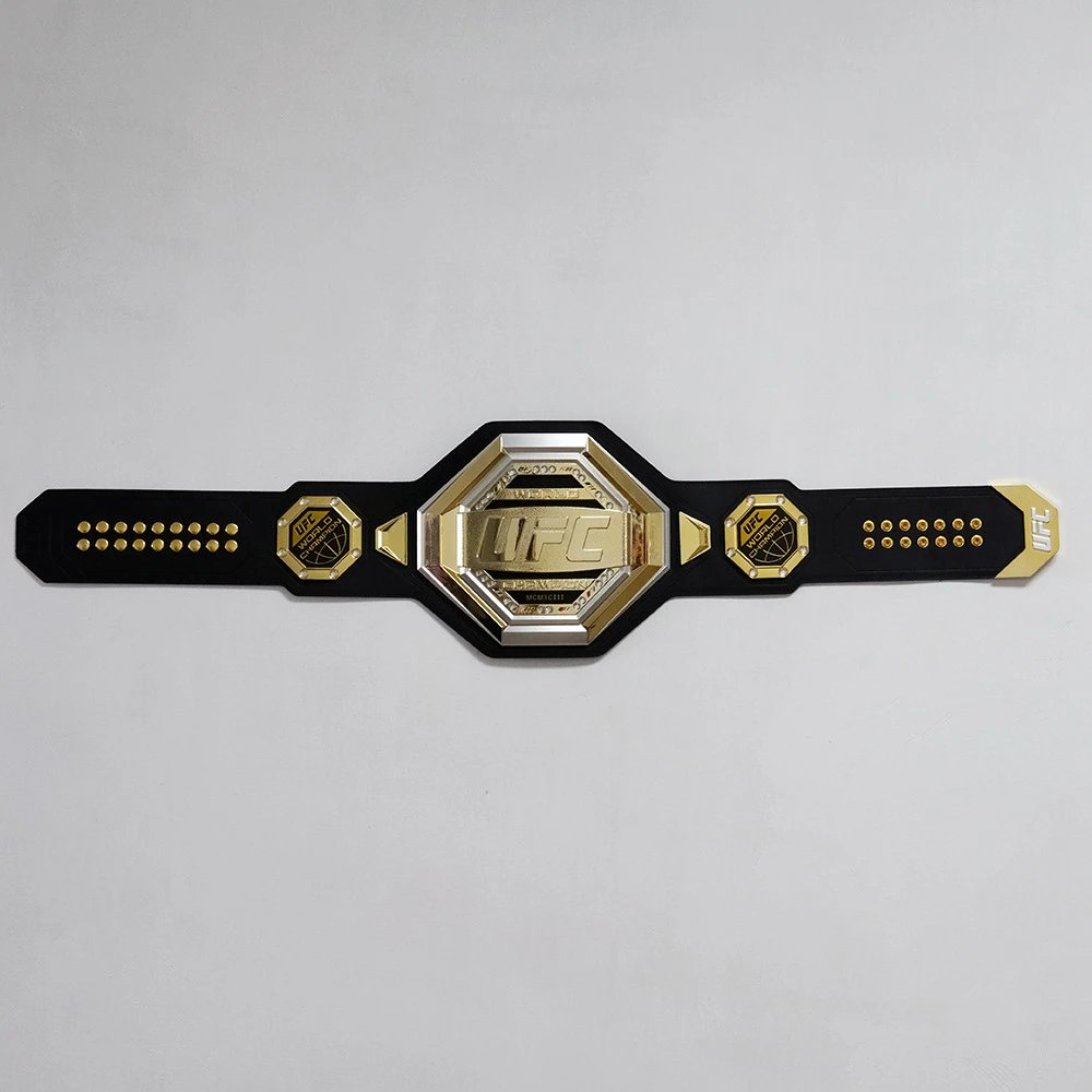 UFC Match Gold Belt Adult Size 1/1 Gold Belt Boxing Gym Souvenir Gold Belt Boxing Match Handmade