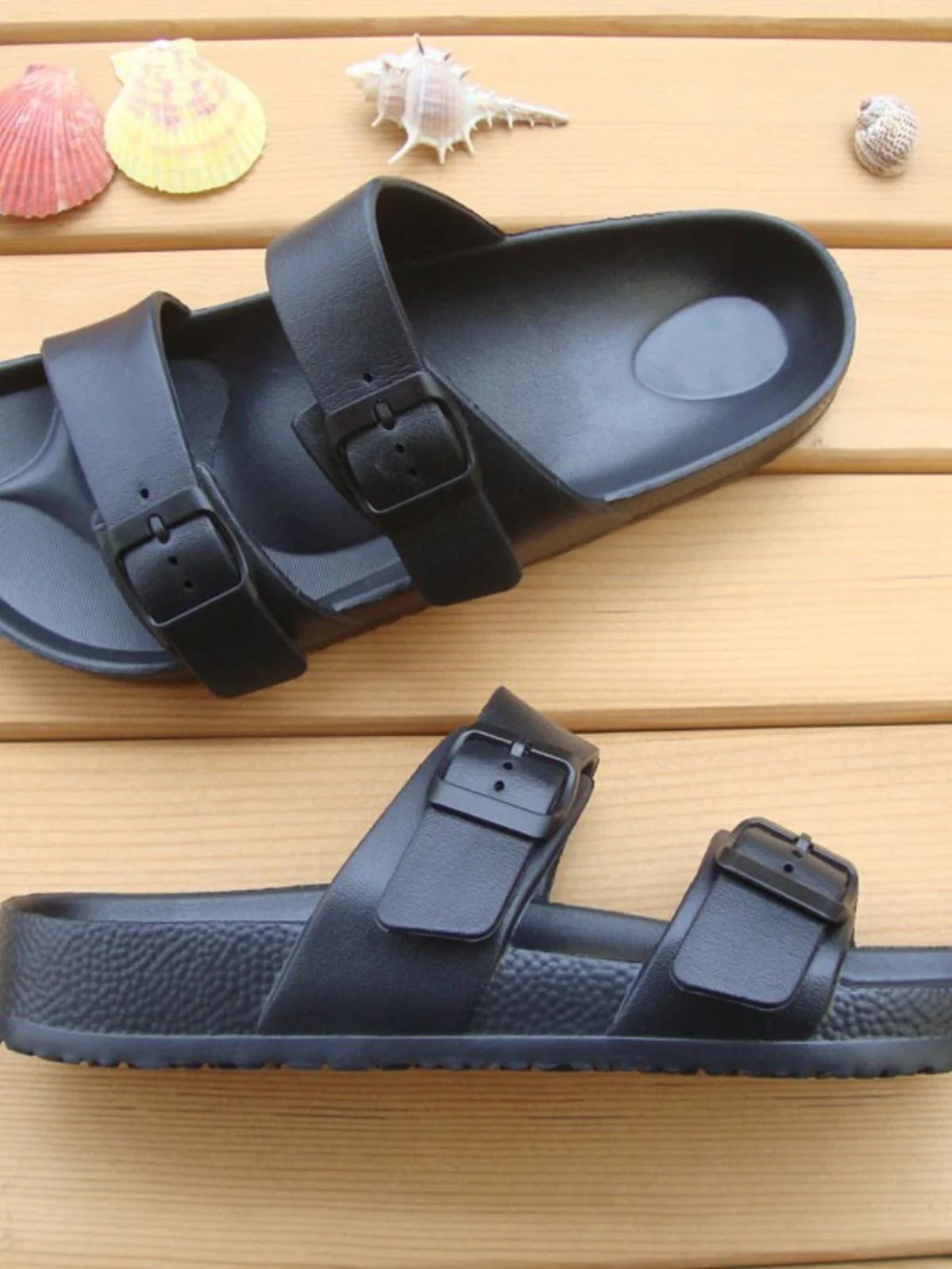 Design MIA Tie-Dye Double Strap Slide Sandals Slippers - 2