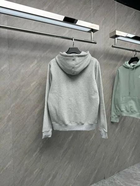 Dior CD Logo Hoodie in Sky Blue and Gray - 13