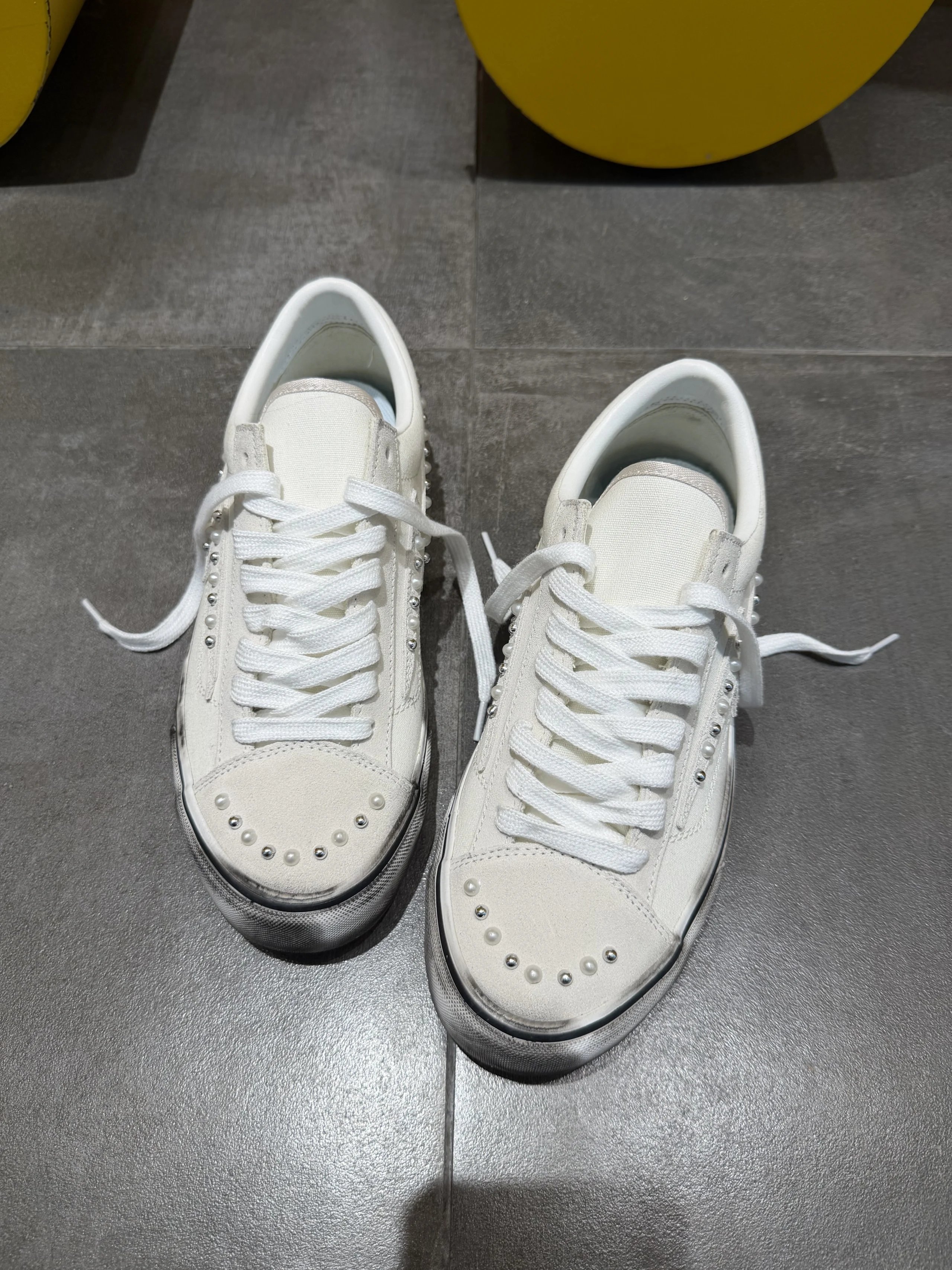Premium 25AW Old Skool 36 High-End Pearl Washed Pure White Suede Retro Skate Shoes