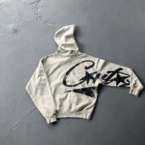 Hip hop street dance letter printed knitted sweatpants men's trendy brand hooded sweatshirt loose sports suit