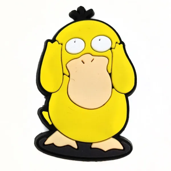 Design Pokémon Psyduck Rubber Charm Yellow Accessory Accessories - 1