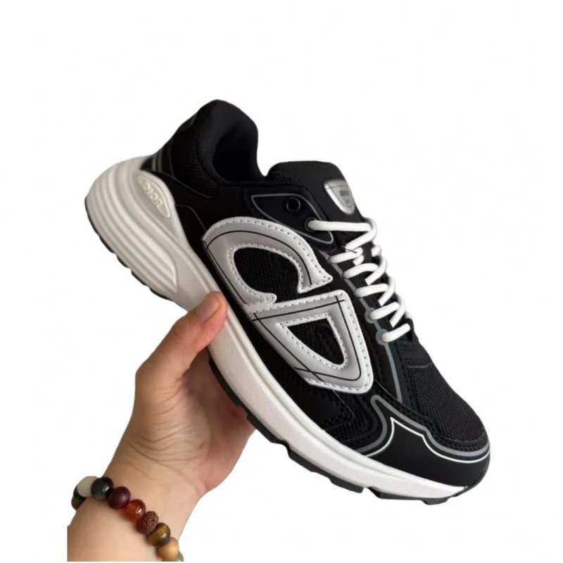 Letter Thick Sole Unisex Athletic Casual Low-Top Shoes Breathable