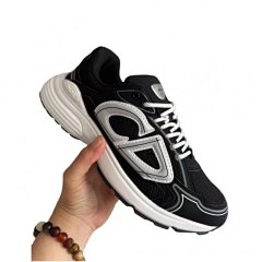 Letter Thick Sole Unisex Athletic Casual Low-Top Shoes Breathable