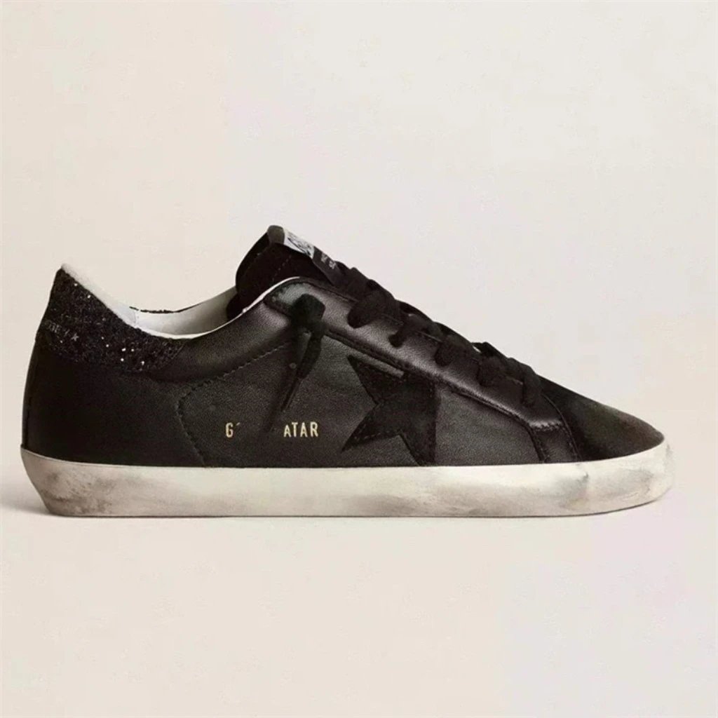 Genuine leather star new arrivalflatshidden heelmencasualwhite shoesk-styleretro dirty shoesexport sneakers for men