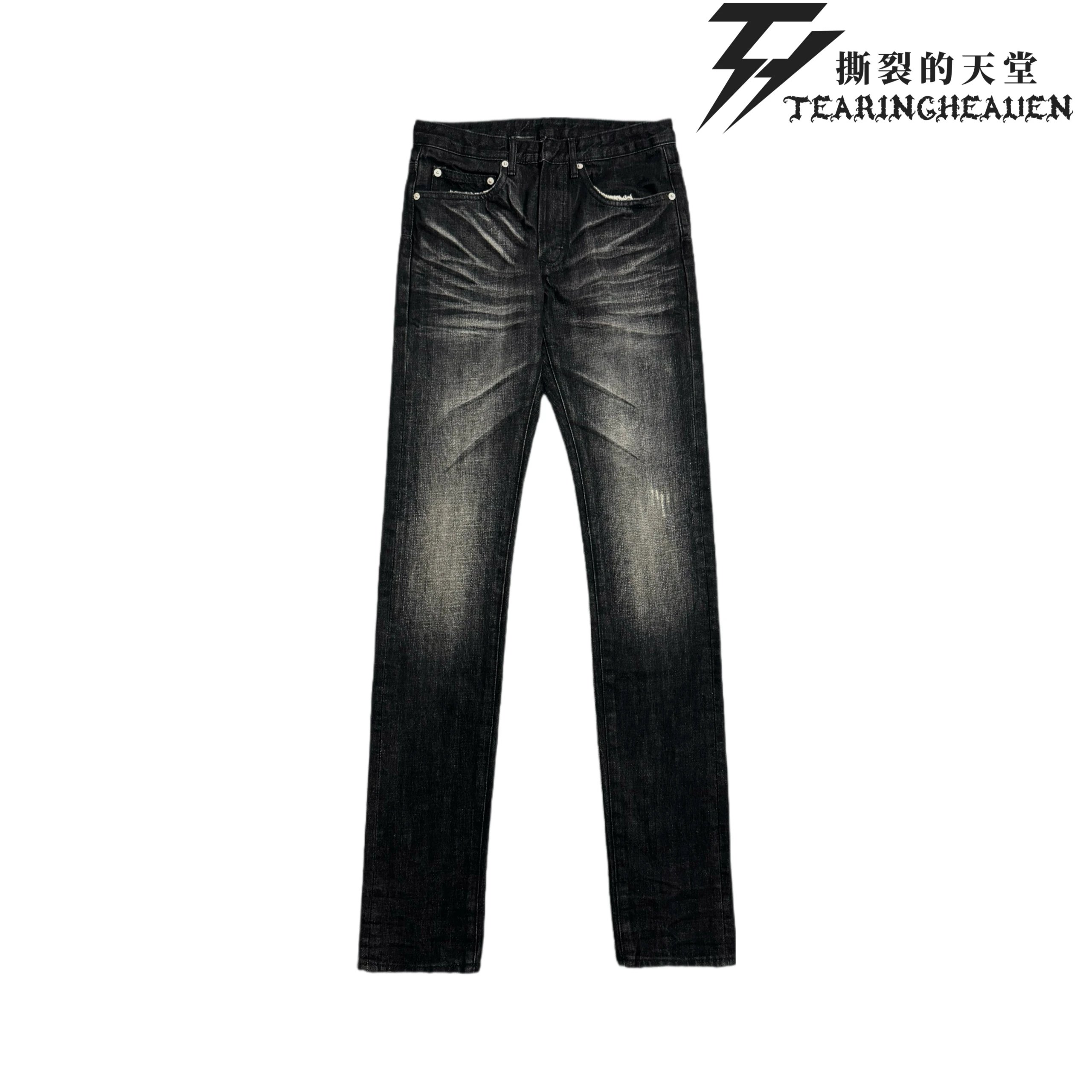 Tear Paradise Black Ripped Skinny Jeans photo 8