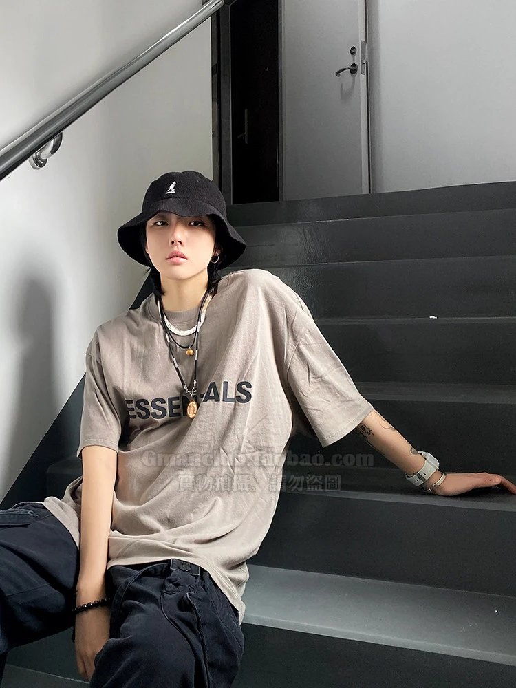 Fear of God Essentials Logo T-Shirt Black - 3