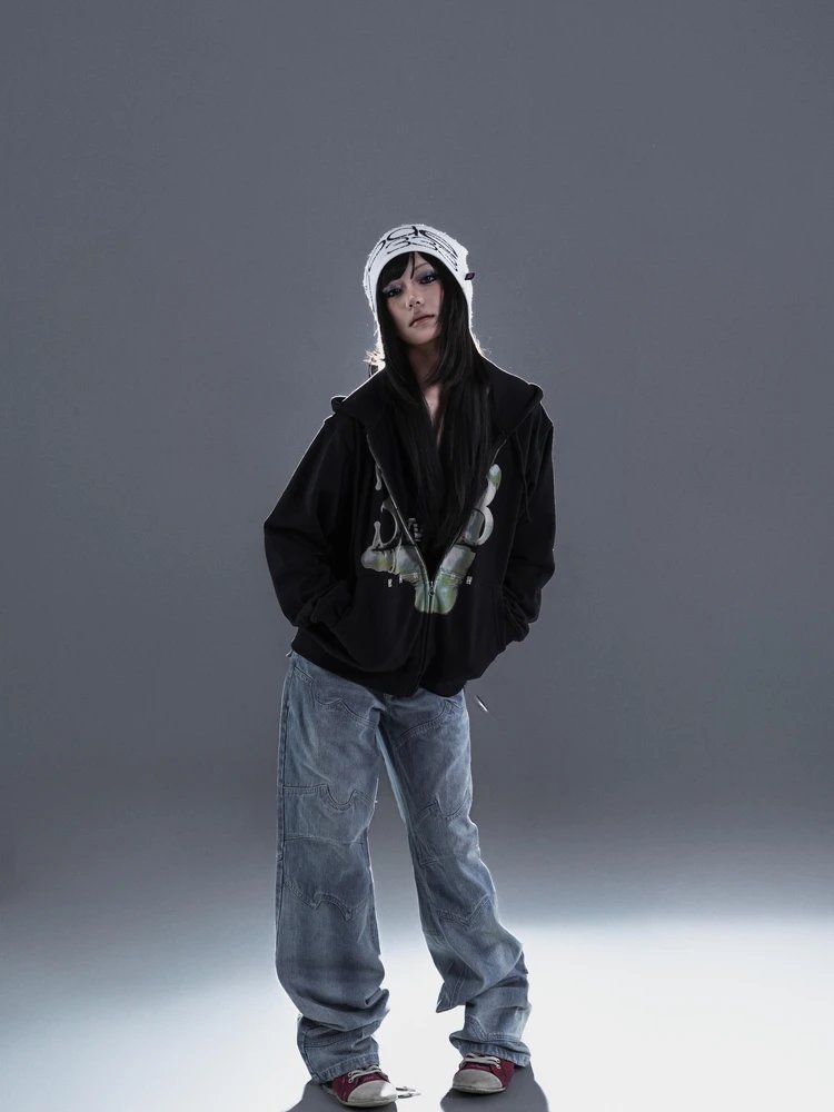 333 Zip up Hoodie