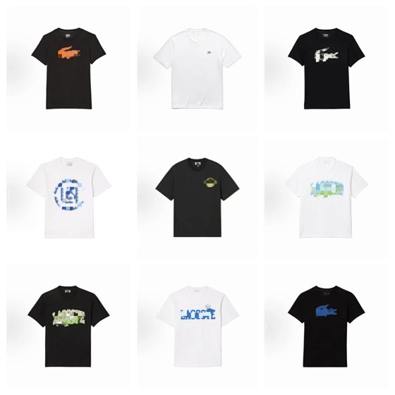 Crocodile men's short sleeved T-shirt men's lapel 2024 summer new item men's cotton casual