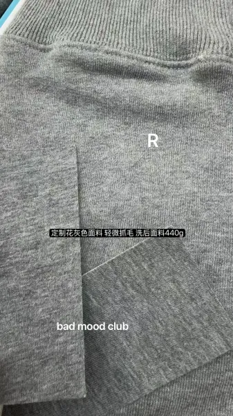 Design Luxury Brand Fur-Trimmed Zip-Up Hoodie Gray Hoodie - 11