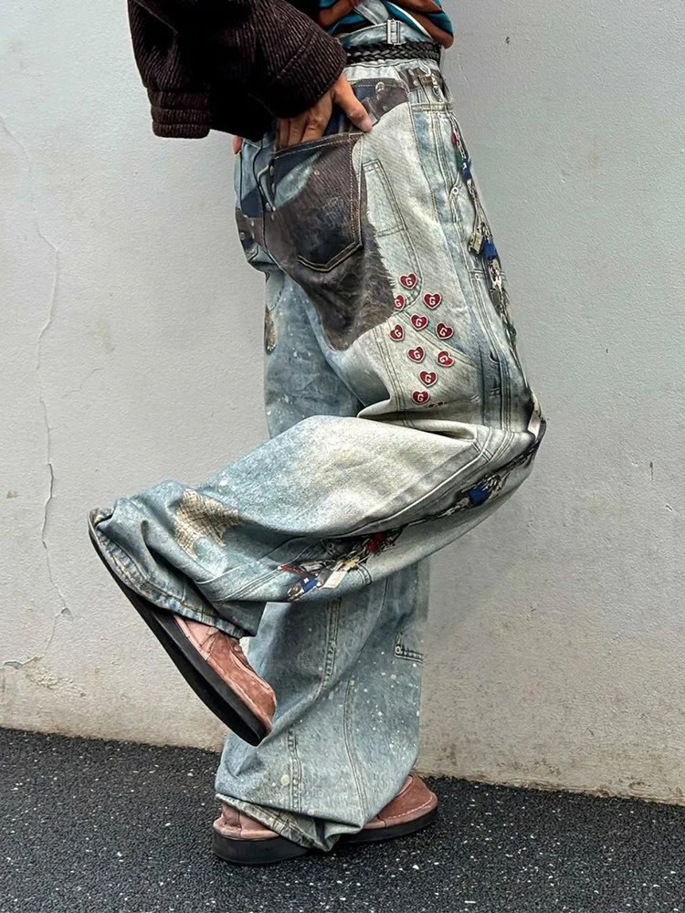 Grailz Print Jeans