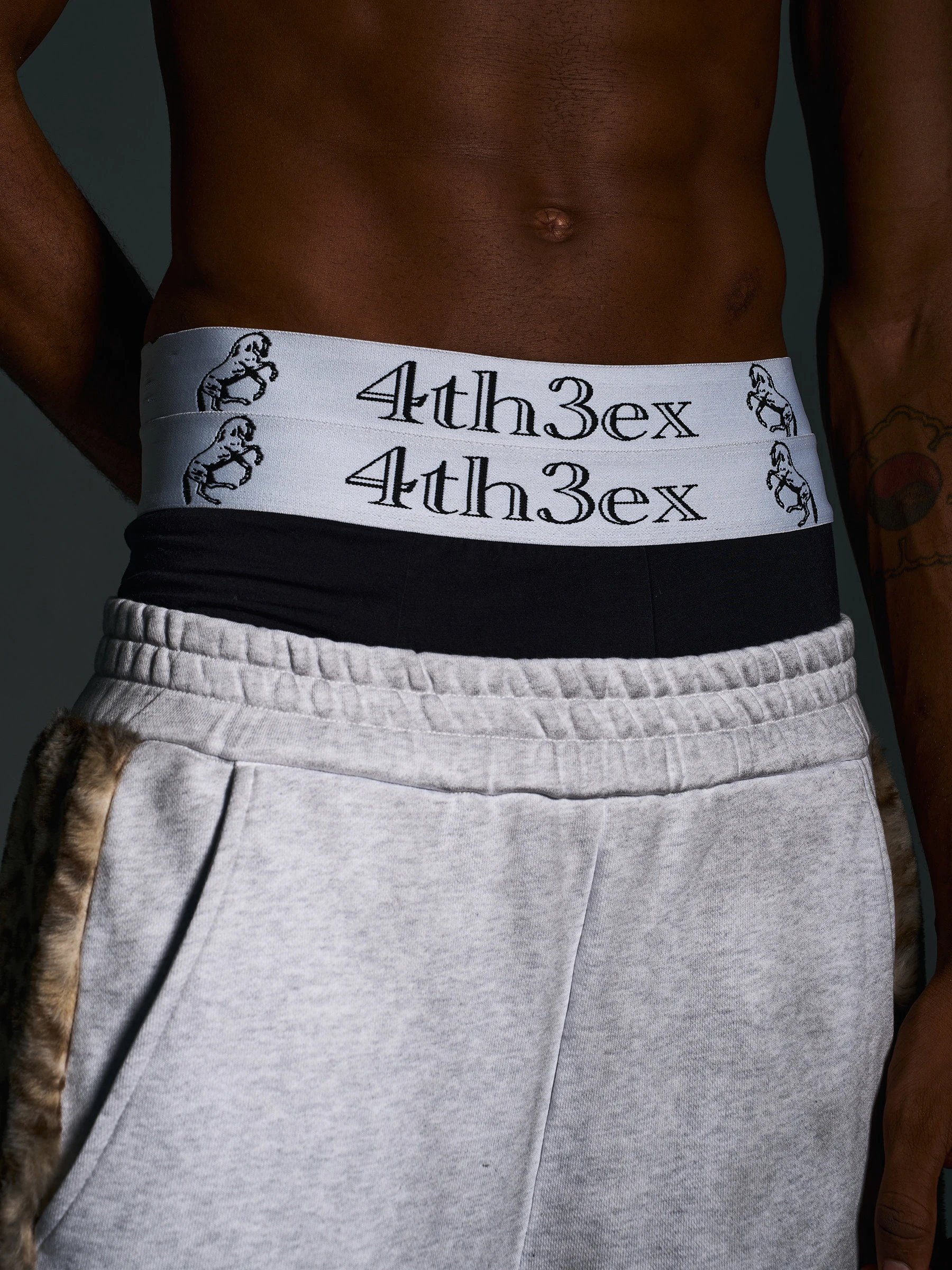 Fourth3Ex Double Waist Underwear
