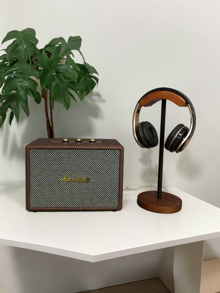 Design Marshall Stanmore II Bluetooth Speaker Brown Speakers - 5
