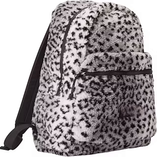 (15-Day Pre-order)Lufuf1Ght 17Fw Leopard Fleece Backpack