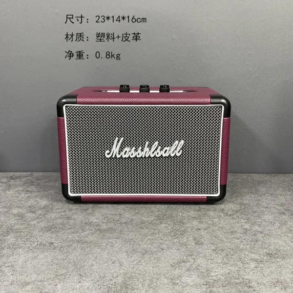 Design Marshall Kilburn II Portable Speaker Burgundy Portable Speaker - 1