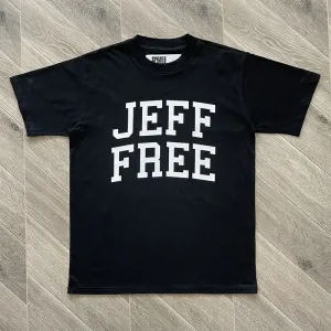 Design Jeff Free Black T-Shirt