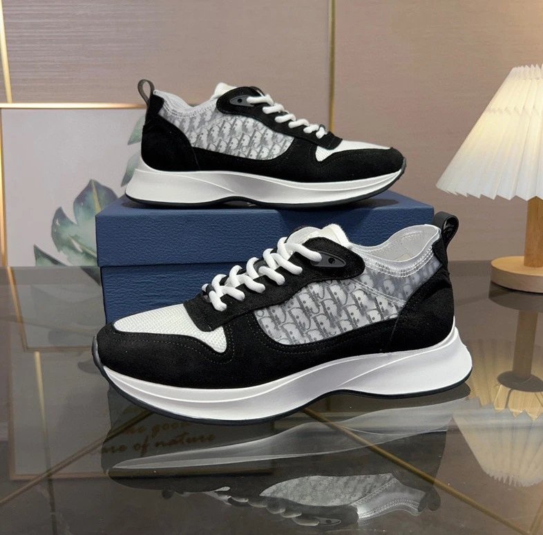 Dior B25 Low Oblique Black White