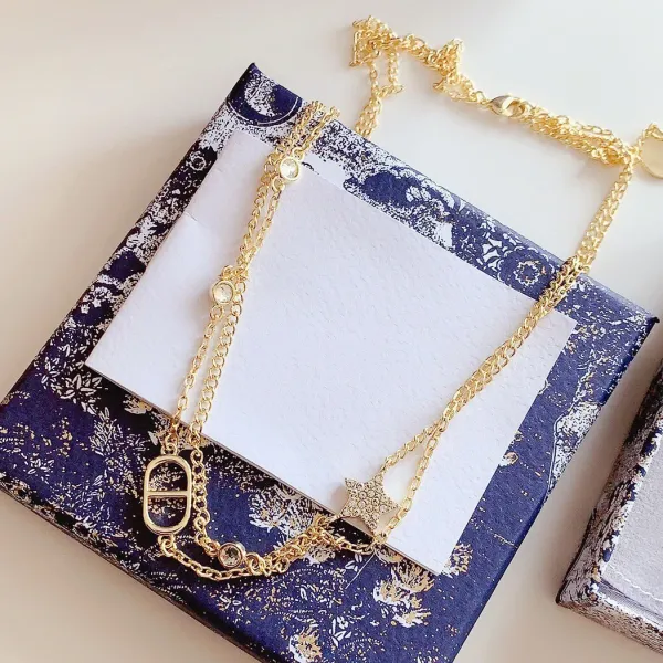 Dior CD Icon Star Charm Gold-Plated Bracelet - 5
