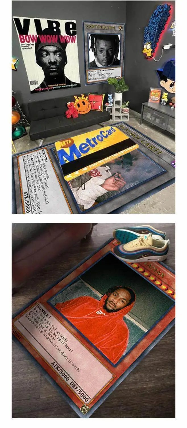 Design Post Malone Yu-Gi-Oh! Card Print Art Print Electronics - 12