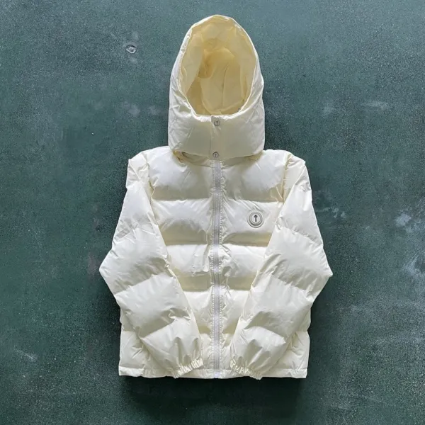 Trapstar Light Blue Puffer Hooded Jacket Down Jacket - 5