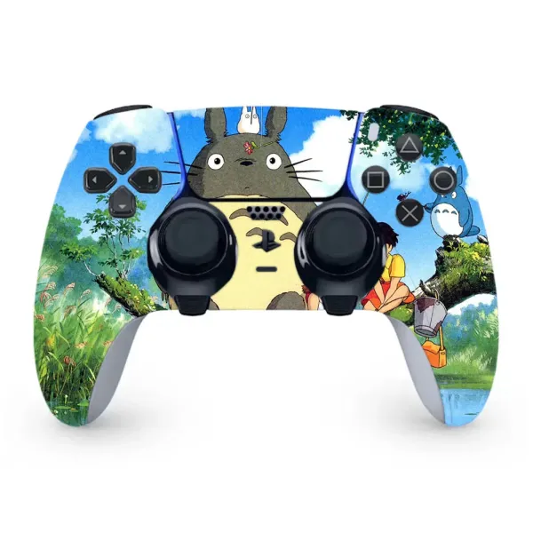 Design Studio Totoro Artwork PS5 DualSense Controller Skin Electronics - 1