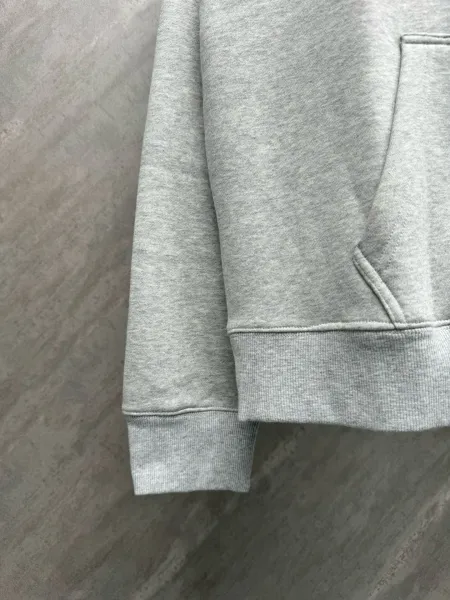 Dior CD Logo Hoodie in Sky Blue and Gray - 14