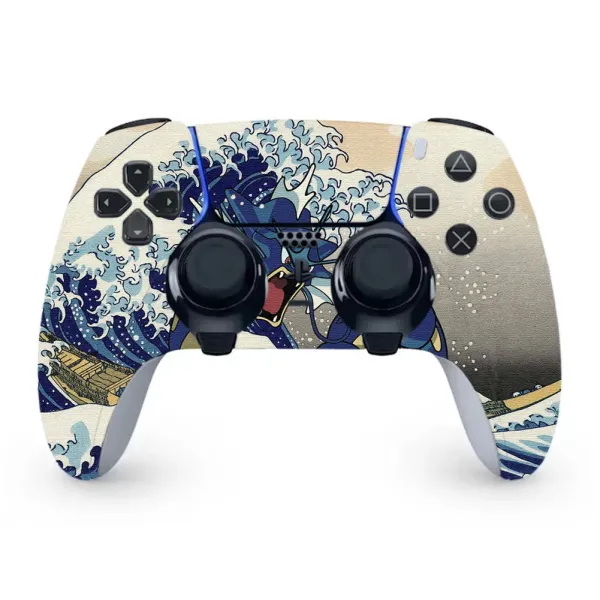 Design PlayStation 5 DualSense Controller Wave Art Skin Electronics - 1