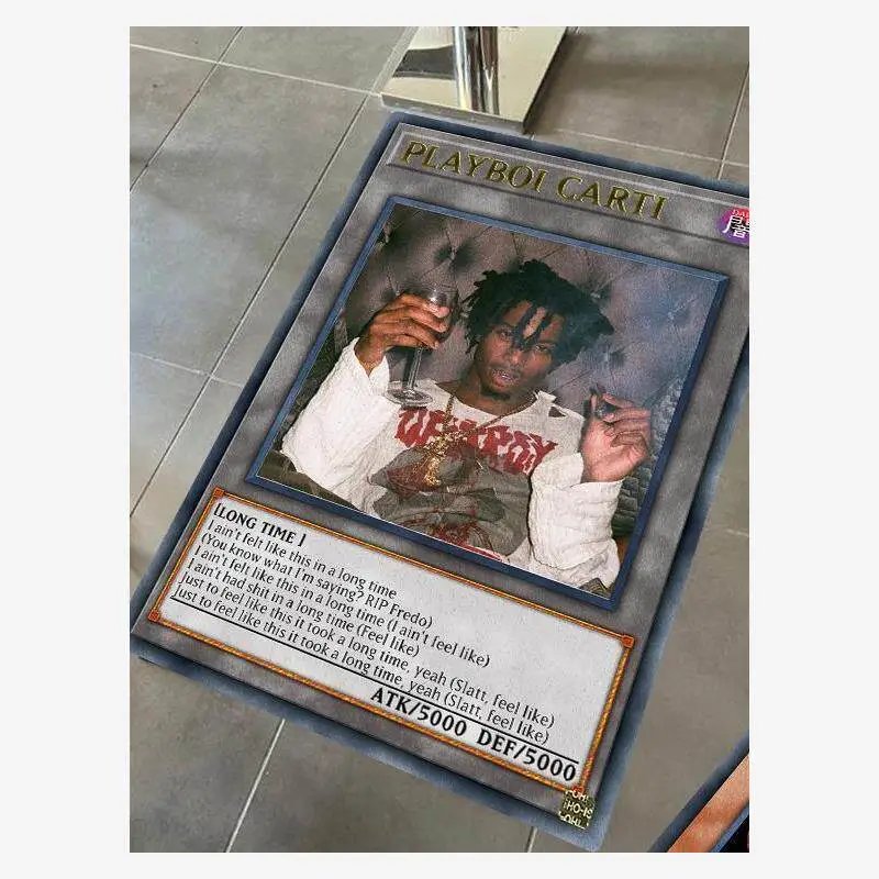Design Post Malone Yu-Gi-Oh! Card Print Art Print Electronics - 2