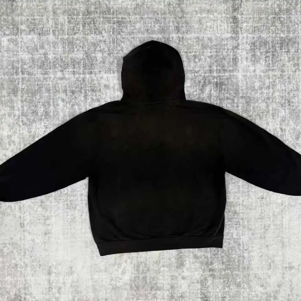 Design Plain Black Hoodie - 1
