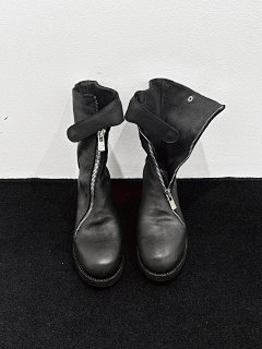 Dark Ghost Emperor Retro Big Head Boots Men's and Women's Spiral Zipper Mid Sleeve Motorcycle Boots Yamamoto Knight Short Boots