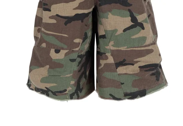 Design Camo Cargo Shorts Multicolor Shorts - 5